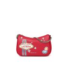 Sac bandoulière Carmela Medium Pouchette Fraise-29x17x10 cm