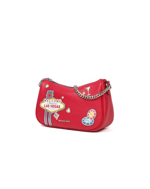 Sac bandoulière Carmela Medium Pouchette Fraise-29x17x10 cm