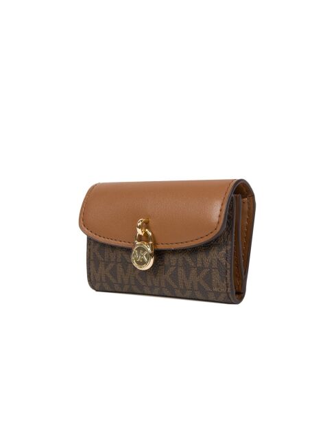 Portafoglio Lyra extra piccolo marrone -12x8x4 cm