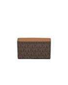 Lyra Geldbörse extraklein braun-12x8x4 cm