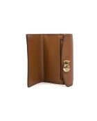 Lyra Geldbörse extraklein braun-12x8x4 cm