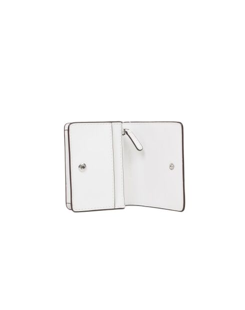 Portafoglio Carson bianco ottico-11x8x3 cm