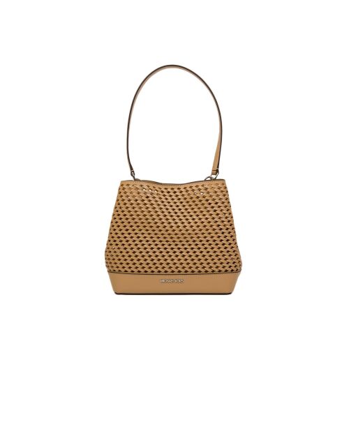 Pratt mittelgroße Schultertasche mit Erdnuss-28x23x12 cm