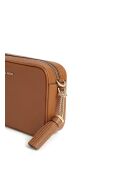 Mittelgroße Schultertasche Jet Set aus Leder in Braun - 21x14x6 cm