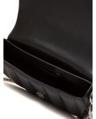 Bandolera convertible Mila modelo pequeño negro-22x14x6 cm