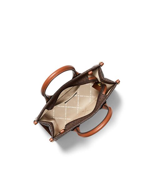 Borsa Mirella piccola borsa marrone -23,5x20x9,5 cm