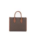 Borsa Mirella piccola borsa marrone -23,5x20x9,5 cm