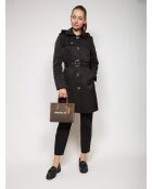 Borsa Mirella piccola borsa marrone -23,5x20x9,5 cm