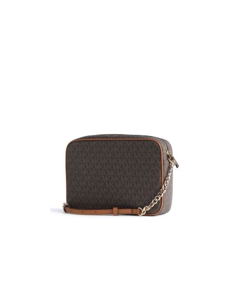 Bandolera East West Crossbody marrón-24x16x5 cm