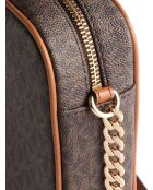 Sac bandoulière East West Crossbody Brun-24x16x5 cm