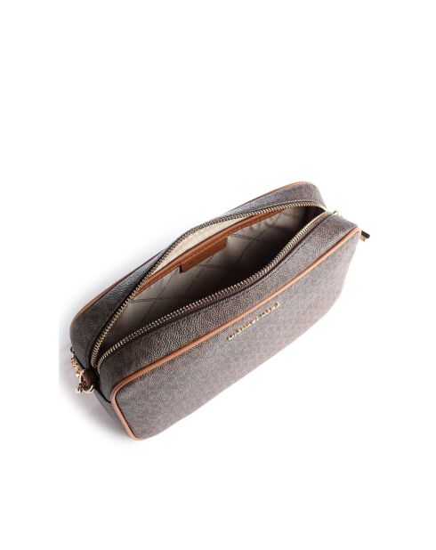 Bandolera East West Crossbody marrón-24x16x5 cm