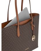 Bolsa Arden, tamaño grande, color marrón, 34 x 27,5 x 12,5 cm