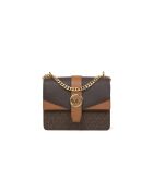 Sac bandoulière Greenwich Brun -20x16x7 cm