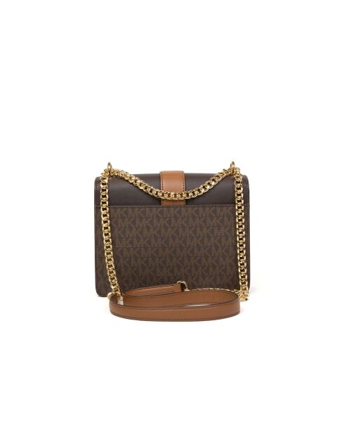 Sac bandoulière Greenwich Brun -20x16x7 cm