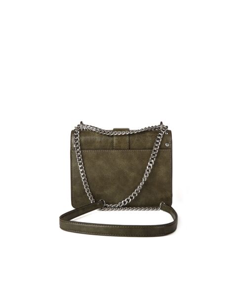 Bandolera Greenwich olivo -20x15x8 cm