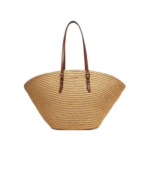 Isa grote ventilator natuurlijke draagtas-62x28x16 cm