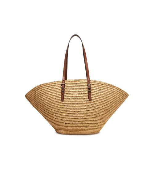 Isa grote ventilator natuurlijke draagtas-62x28x16 cm