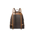 Zaino Rhea con cerniera grande, marrone, 30 x 36 x 14 cm