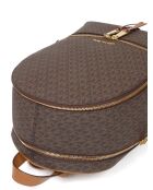 Zaino Rhea con cerniera grande, marrone, 30 x 36 x 14 cm