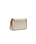 Bradshaw mittelgroße Schultertasche braun/vanille-24x16x8 cm