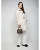 Borsa Pratt piccolo secchiello marrone-17x18x10 cm