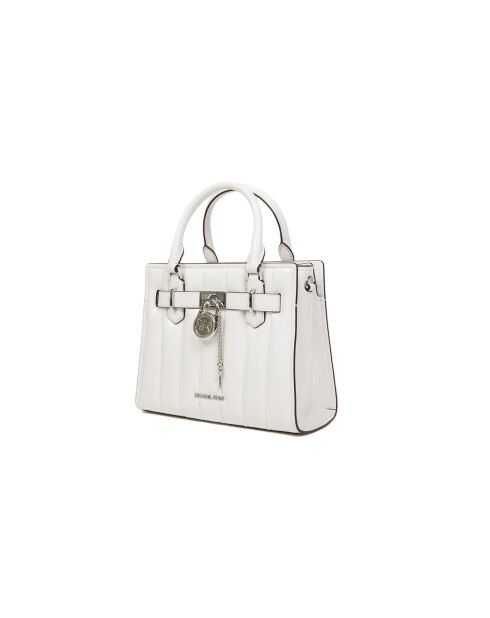 Hamilton Kleine Handtasche Optical White-25x20x12 cm
