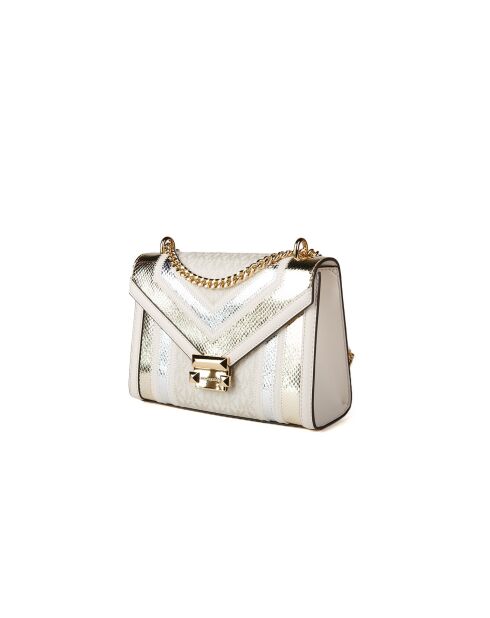 Whitney mittelgroße mehrfarbige Schultertasche-24,1 x 17,8 x 8,9 cm