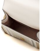 Whitney mittelgroße mehrfarbige Schultertasche-24,1 x 17,8 x 8,9 cm