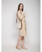 Jet Set Travel Kleine Schultertasche Nord Sud Vanille-22x22x6 cm