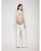 Rhea middelgrote rugzak in poedervorm - 31x25x14 cm