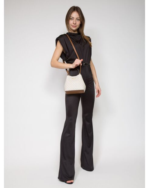 Sac à main Pratt petit seau Vanille-17x18x10 cm