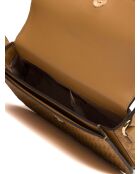 Jet Set Travel kleine Schultertasche mit Hirsch-Logo-21x11x5 cm