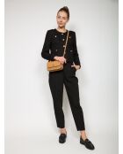 Jet Set Travel kleine Schultertasche mit Hirsch-Logo-21x11x5 cm