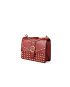 Sac bandoulière Greenwich petit rabat Cerise-20.3x15.2x7.6 cm