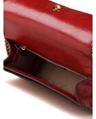 Sac bandoulière Greenwich petit rabat Cerise-20.3x15.2x7.6 cm