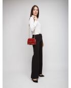 Sac bandoulière Greenwich petit rabat Cerise-20.3x15.2x7.6 cm