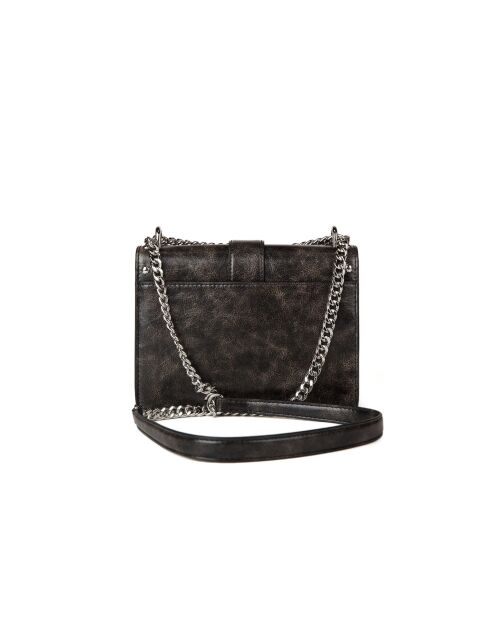 Greenwich schoudertas zwart-20x15x8 cm