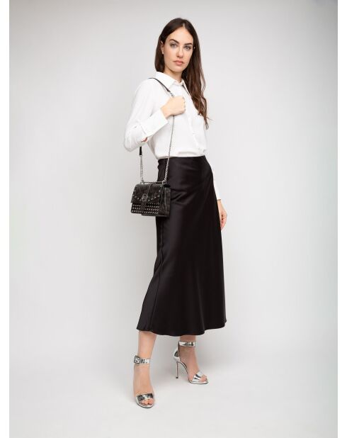 Greenwich schoudertas zwart-20x15x8 cm