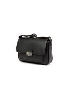 Bradshaw Mittelgroße Umhängetasche aus Leder, 23,5 x 6,4 x 5,7 cm, Schwarz