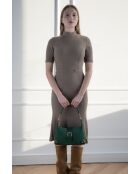 Kane Green Schultertasche aus Samt, 26 x 17 x 7 cm