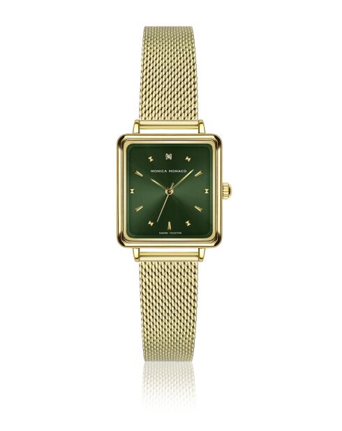 Montre en quartz pour femme rayons soleil dorée