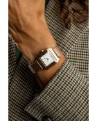 Montre en quartz pour femme rose doré