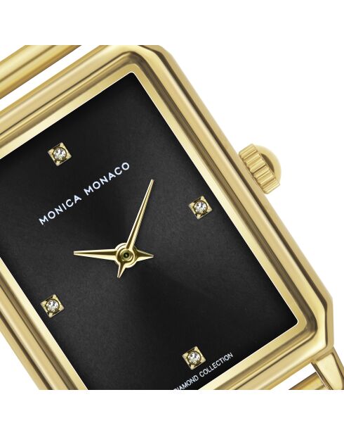 Montre en quartz pour femme rayons de soleil dorée