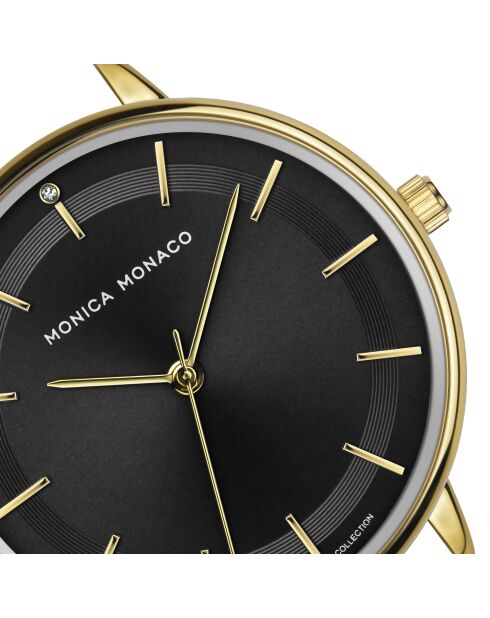 Montre en quartz pour femme rayons de soleil dorée