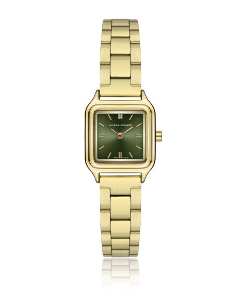 Montre en quartz pour femme rayons soleil dorée