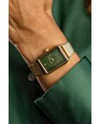 Montre en quartz pour femme rayons soleil dorée