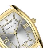 Montre en quartz pour femme rayons de soleil dorée