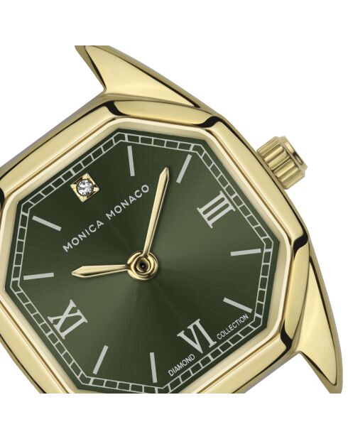 Montre en quartz pour femme rayons soleil dorée