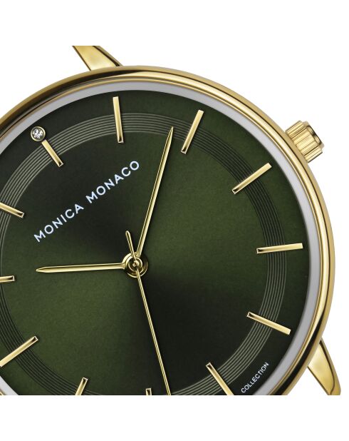 Montre en quartz pour femme rayons soleil dorée