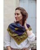 Sjaal van 100% wolbrons - 120 x 120 cm